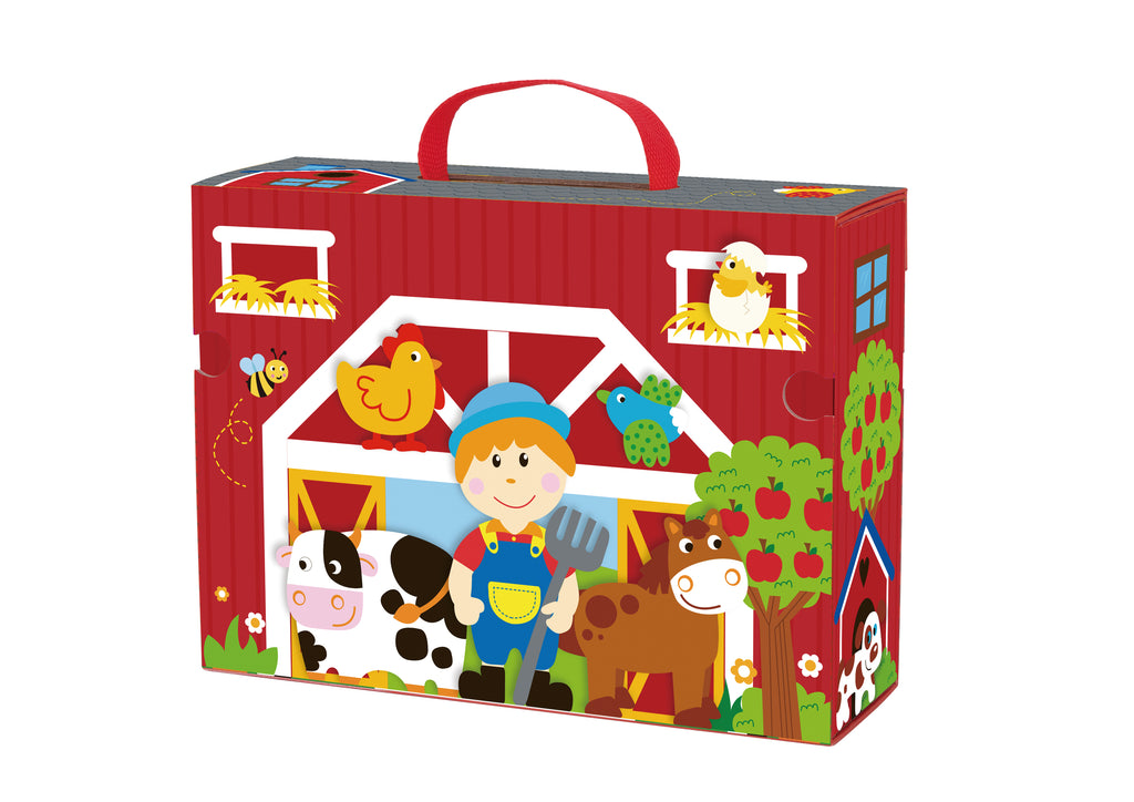 Houten Boerderij Speelbox