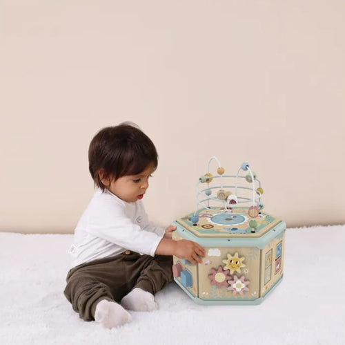 Houten Activiteitenkubus 7 in 1