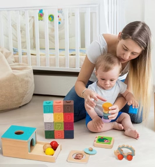 Houten Educatieve Box